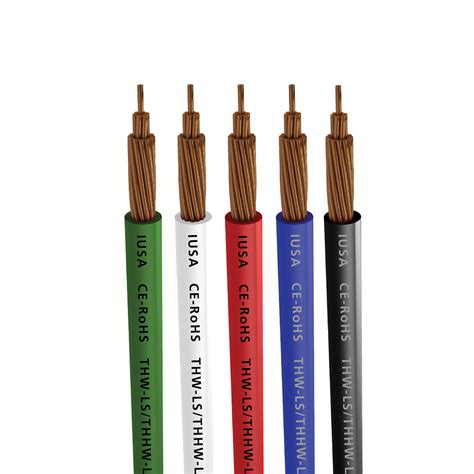 Cable Thw Ls Awg V C M Negro Cobre Pvc Iusa Alcione