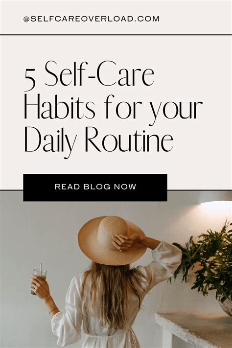 Self Care Habits To Start For Daily Routine Artofit