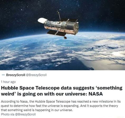 Breezyscroll Breezyscrol Hour Hubble Space Telescope Data Suggests