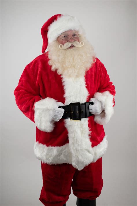 Details About Adomi Santa Suit Pc Plush Adult Costume Fashion Specialty