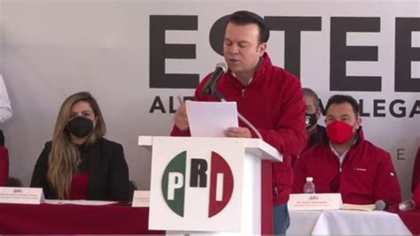 Esteban Villegas Recibe Constancia Como Candidato Del Pri A La