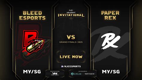 KJC ESports VALORANT Invitational Bleed ESports VS Paper Rex Day 4