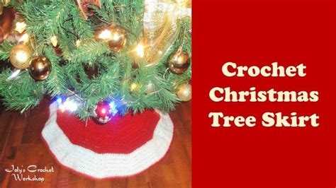 Crochet Christmas Tree Skirt | Christmas crochet, Crochet christmas ...