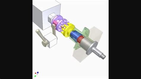 3d展示双向超越离合器工作原理，原来如此复杂！高清1080p在线观看平台腾讯视频
