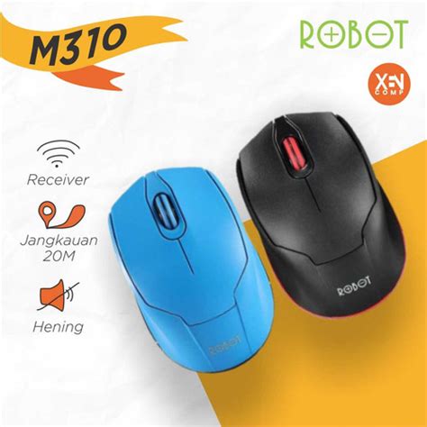 Jual Mouse Wireless Robot M Silent Ghz Kota Surabaya Xen