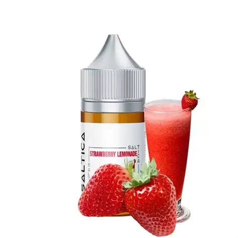 Saltica Strawberry Lemonade Salt Likit Ml Vozol