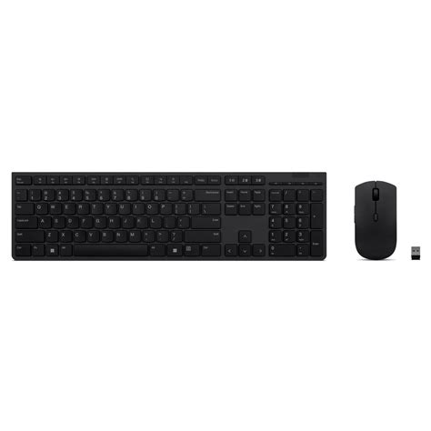 Lenovo Professional Wireless Rechargeable Keyboard And Mouse Combo 4x3