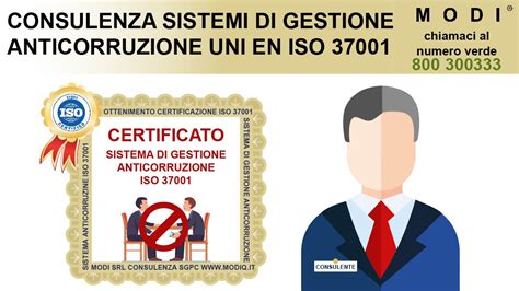 Quale è il percorso per la certificazione sulla Anticorruzione MODI Srl