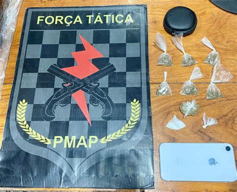 Batalhão De Força Tática Retira 8 Kg De Drogas De Circulação E Prende