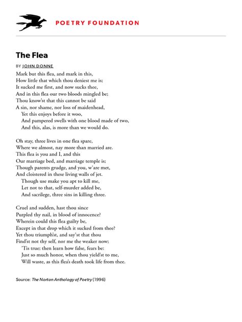 The Flea Poetry Foundation | PDF