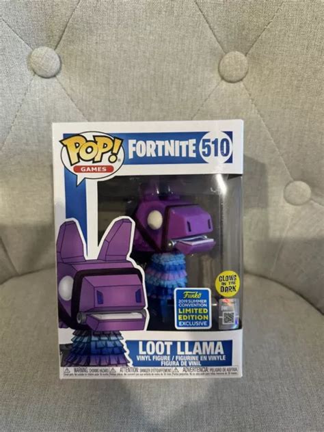 Funko Pop Vinyl Fortnite Loot Llama 510 Glow 2019 Summer Convention