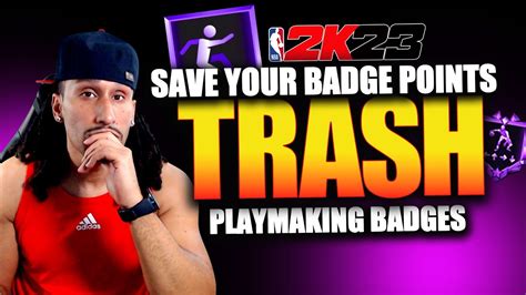 NBA 2K23 NEWS UPDATE TRASH PLAYMAKING BADGES SAVE BADGE POINTS