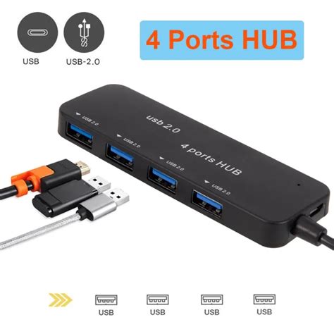 Xicci Usb Hub Multi Usb Hub Usb Splitter High Speed Ports Hab