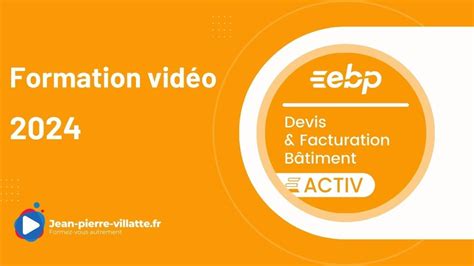 Ebp Devis Facturation B Timent Les Factures D Acomptes Youtube