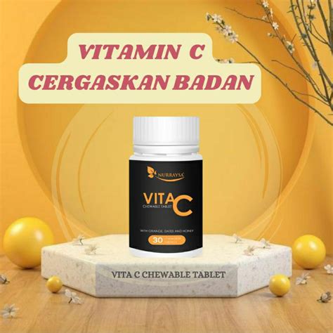 Nurraysa Vita C Chewable Tablet Ready Stock Shopee Malaysia