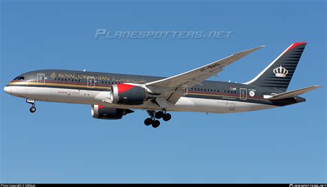 JY BAG Royal Jordanian Boeing 787 8 Dreamliner Photo By OMGcat ID