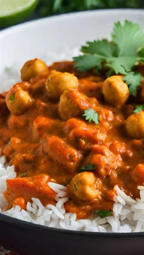 Vegan Chickpea Tikka Masala Recipe Getcakerecipes