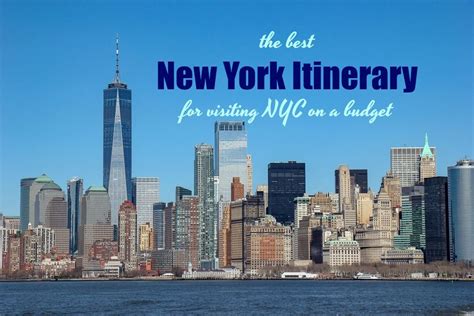 The Best New York Itinerary Visiting Nyc On A Budget Jetsetting