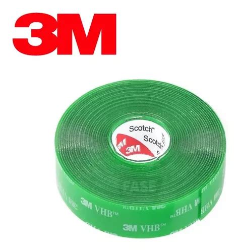 Cinta Doble Contacto Faz 3m Vhb 4910 Para Interior 19mmx5mts Cuotas