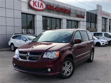 2017 Dodge Grand Caravan Crew Crew Alloy Wheels Low Km Super Clean At 19995 For Sale In