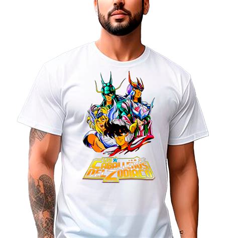 Playera Caballeros Del Zodiaco