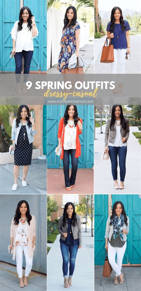 9 Dressy Casual Spring Outfits: Out with Friends, Dates, and Church