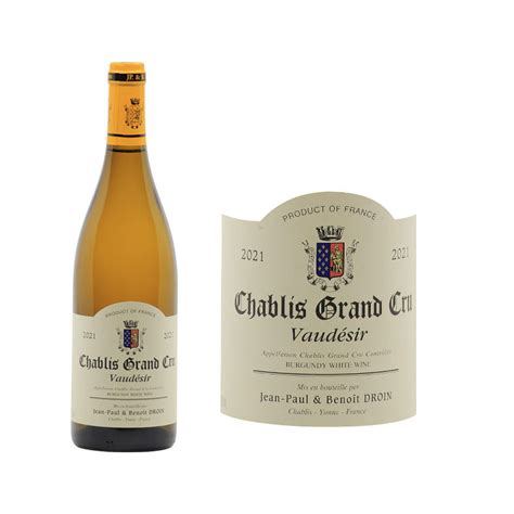 Chablis Grand Cru Vaud Sir Jean Paul Beno T Droin Chablisien