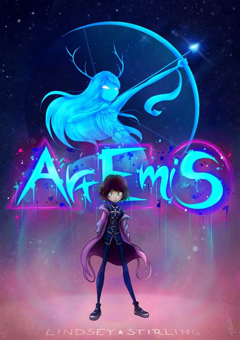 Lindsey Stirling Fan Art for the Artemis album (2019) by MagicalVindigo ...