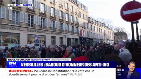 IVG dans la Constitution un rassemblement anti avortement en cours à