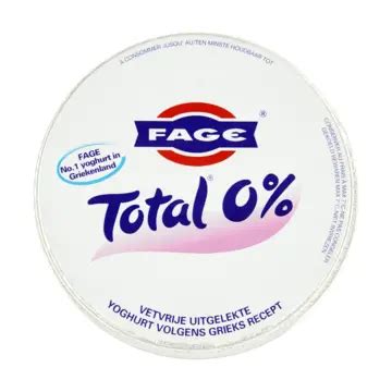 Fage Total 0 Vetvrije Uitgelekte Yoghurt Volgens Grieks Recept 500g