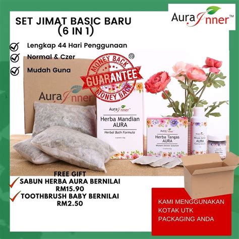 Set Berpantang Ibu Bersalin Tradisional Maternity Aromatherapy Aura