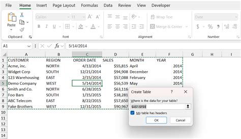 3 Types Of Tables In Excel For Data Efficiency Myexcelonline