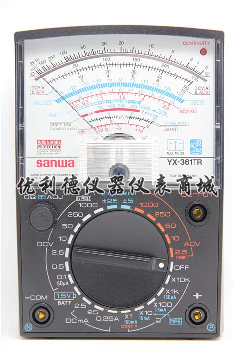 Sanwa Yx361tr Analog Multimeter Variety Of Measurement 54 Off