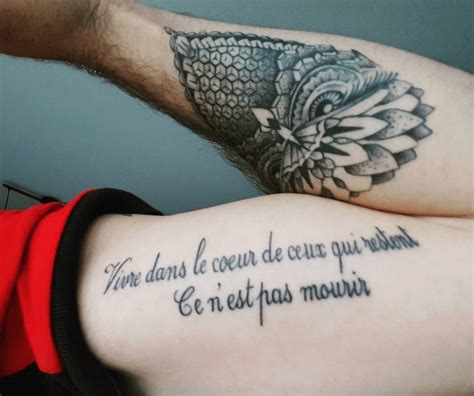 Tatouage Phrase Les Mots Fleur De Peau Tattoome Le Meilleur Du