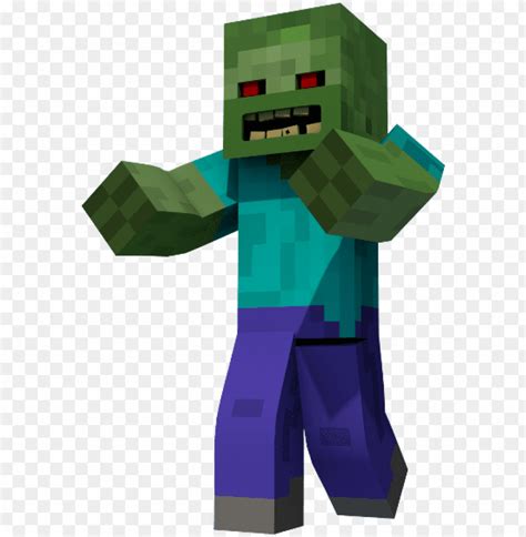 Minecraft майнкрафт Zombie зомби мобы вай Toy Png Image With