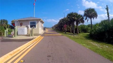 Driving Tour Of Canaveral National Seashore From New Smyrna Beach Youtube