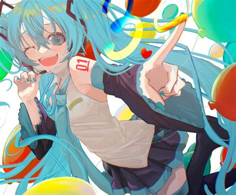 初音ミク「初音ミク ミクの日 ミクの日2023 イラスト いつもありがとう 」メイのイラスト