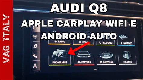 Attivazione Apple Carplay Anche Wifi Ed Android Auto Su Audi Q Con