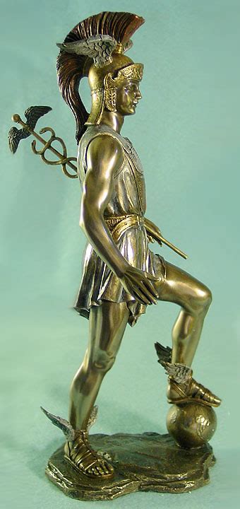 Hermes With Caduceus Standing On The World Hermes The Orator Neo