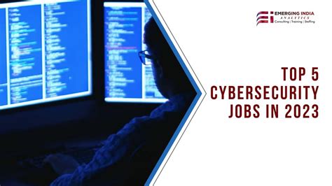 Top 5 Cyber Security Jobs In 2023 Youtube