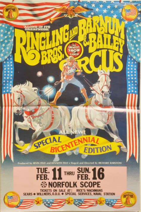 Sold At Auction Ringling Bros And Barnum And Bailey Circus Poster