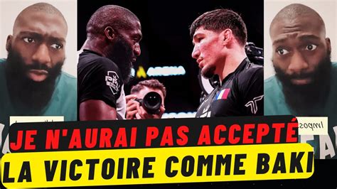 En Col Re C Dric Doumb Critique Baki Pour Avoir Accept La Victoire