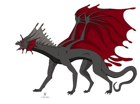 Dragon Commission By Therandomhybrid On Deviantart