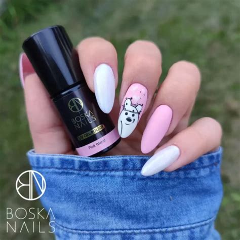 Boska Nails Lakier Hybrydowy Nr Pink Island Ml Maniura Pl