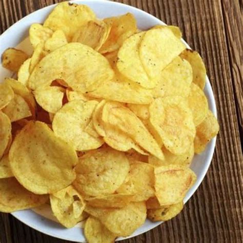 Batata Chips Crocante De Microondas Receita Natureba