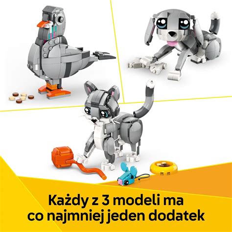 Lego Creator 3 W 1 31163 Psotny Kot Ceny I Opinie Ceneopl