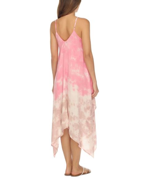 Raviya Tie Dye Handkerchief Hem Cover Up Dress Macys