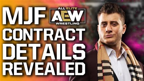 Mjf Aew Contract Details Revealed Wwe Planning Multiple Nxt Call Ups