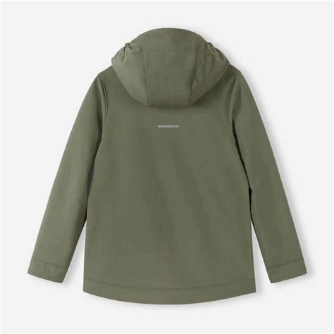 Reima Koivula Softshell Jacke Kinder Bluesign Greyish Green Kleine