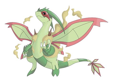 Mega Flygon V20 By Trxpics On Deviantart